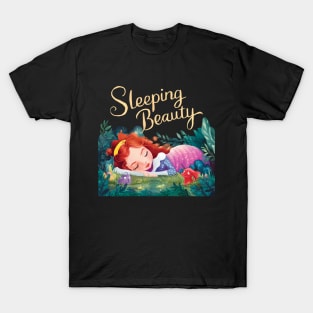 Sleeping Beauty Design T-Shirt